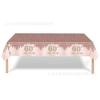 Rose Gold Diamond One-year-old Tablecloth for 18, 50 and 60 Years Old, One-time Party Tablecloth Theme Scene Decoration Props