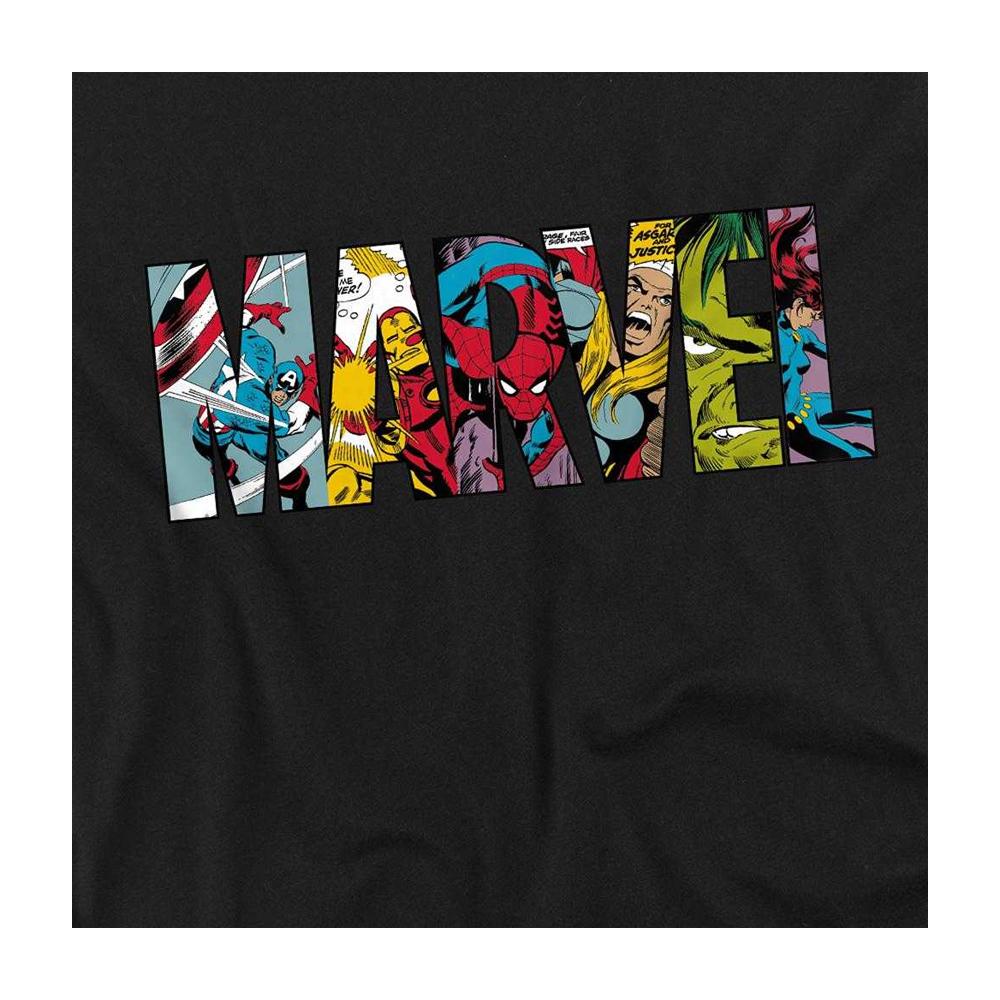 Marvel Childrens/Kids Characters Logo Sweatshirt