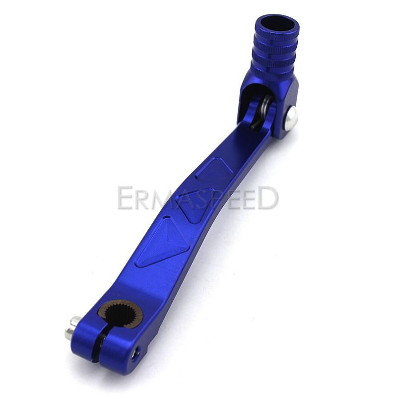 Maneta schimbătoare de viteze pliabilă din aluminiu CNC pentru motociclete pentru TTR50 50cc 110cc 125cc 140cc 150cc 160cc Dirt Bike