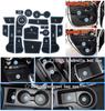 For Kia Rio 4 X-Line 2017 - 2025 Anti-Slip Gate Slot Cup Mat Non-slip Pad Interior Accessories 18pcs/Set
