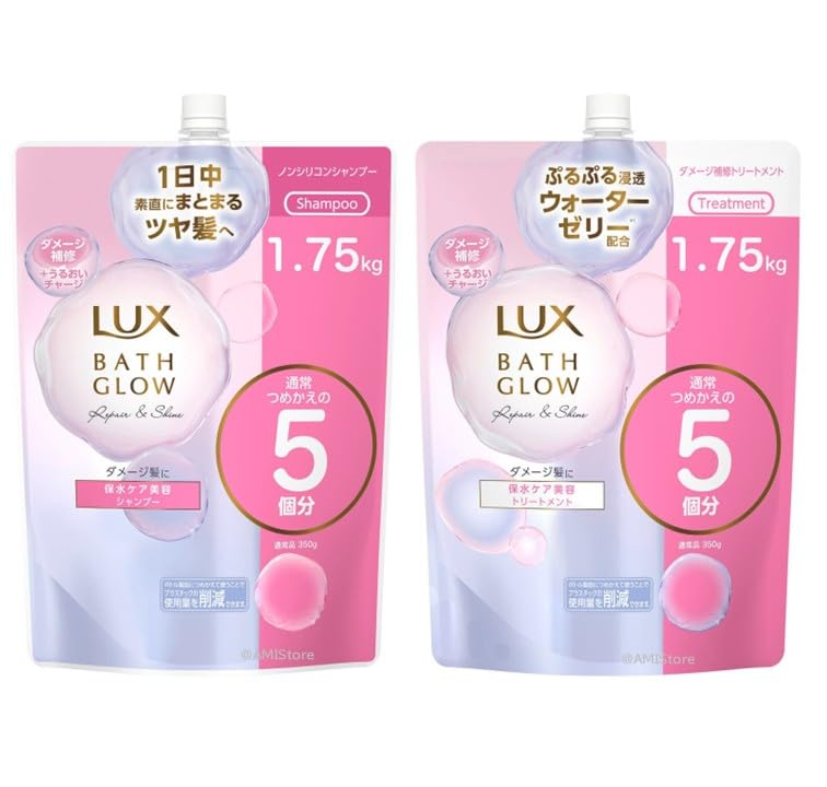 

LUX BATH GLOW Bath Glow (Bath Glow Shampoo & Treatment (1.75kg each))