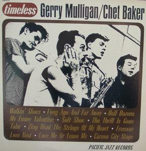 

LP Record GERRY MULLIGAN, CHET BAKER - Timeless GXF3112 PACIFIC JAZZ 1978 Japan Jazz Used