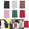 2Pcs Sew in Pocket with Zipper Clothes Inner Pocket Sturdy Practical Invisible Coat Inside Pockets for Robes Coats Jackets