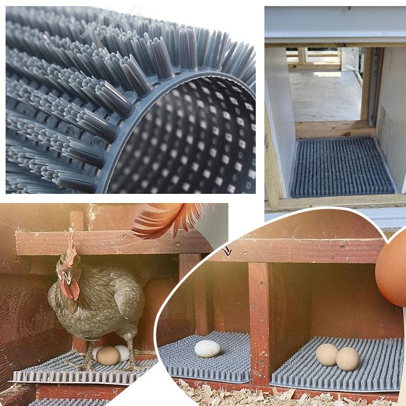 Chicken Nesting Box Pads (6 PACK) | Washable Plastic Nesting Box Liners | Chicken Bedding, Nesting Pads, Chicken Laying Boxes