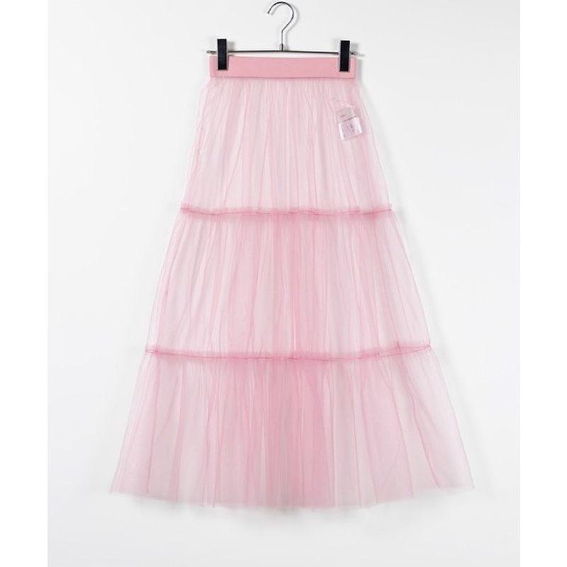 Cross-Border Foreign Trade Japan Fashion Half-Length Perspective Mesh Patchwork Pettiskirt Skirt Overskirt Ruffle Skirt Slip Dress Skirt Curtain