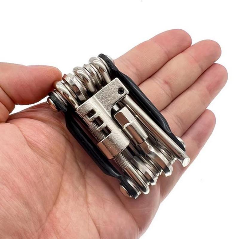 11 In 1 Bicycle Multi Tool Chain Splitter Cutter Multifunction For MTB Mountain Road Bike Wrench Screwdriver Repair Multitool