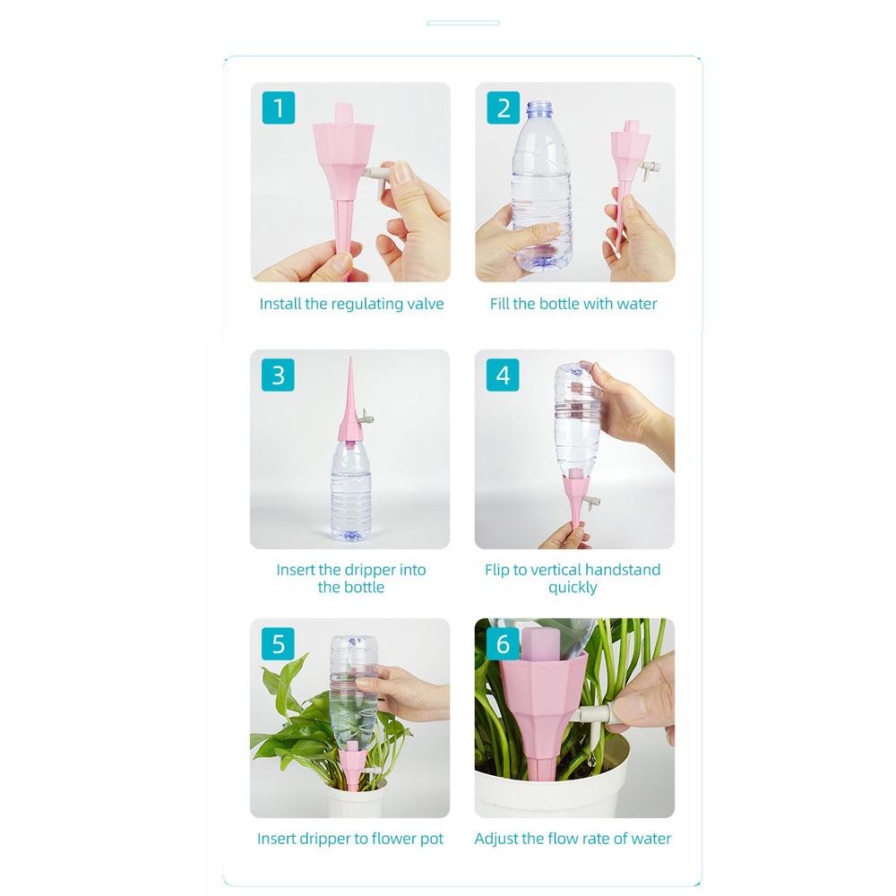 Houseplant Plant Waterer Irrigation System Plant Waterer Automatic Drip Spike Watering Device