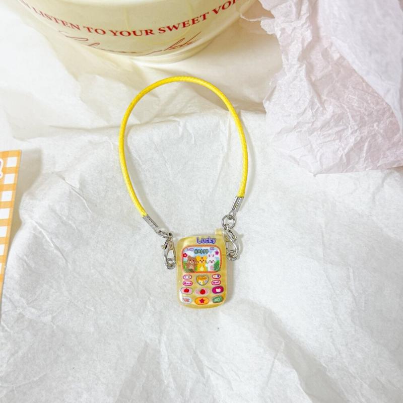 Puppe Mini Anhänger Modell Cartoon Niedlich Klein Mini Handy Ornament für 15-17cm Labubu Cartoon Anhänger Süßes Paar Geschenk