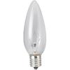 Ampoule Chandelier Yazawa, Transparente, 40W, Culot E17, C321740C, Lot de 5