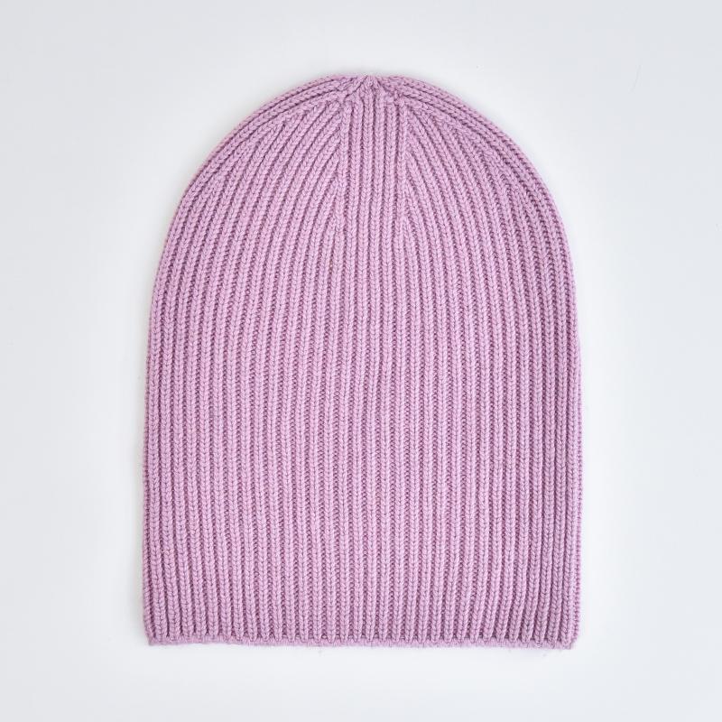 Custom Winter Wool Knitted Beanie for Women Men Unisex Warm Cuff Beanie High Quality Plain Beanies Factory