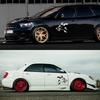 2Pcs Creative Wolf Head Car Door Side Skirts Stickers Self Adhesive Cool Vinyl Decals Auto Body Decoration Stickers Accessories