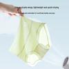 Maoren Women's Ice Silk High-Waist Tummy Control Briefs 3-Pack