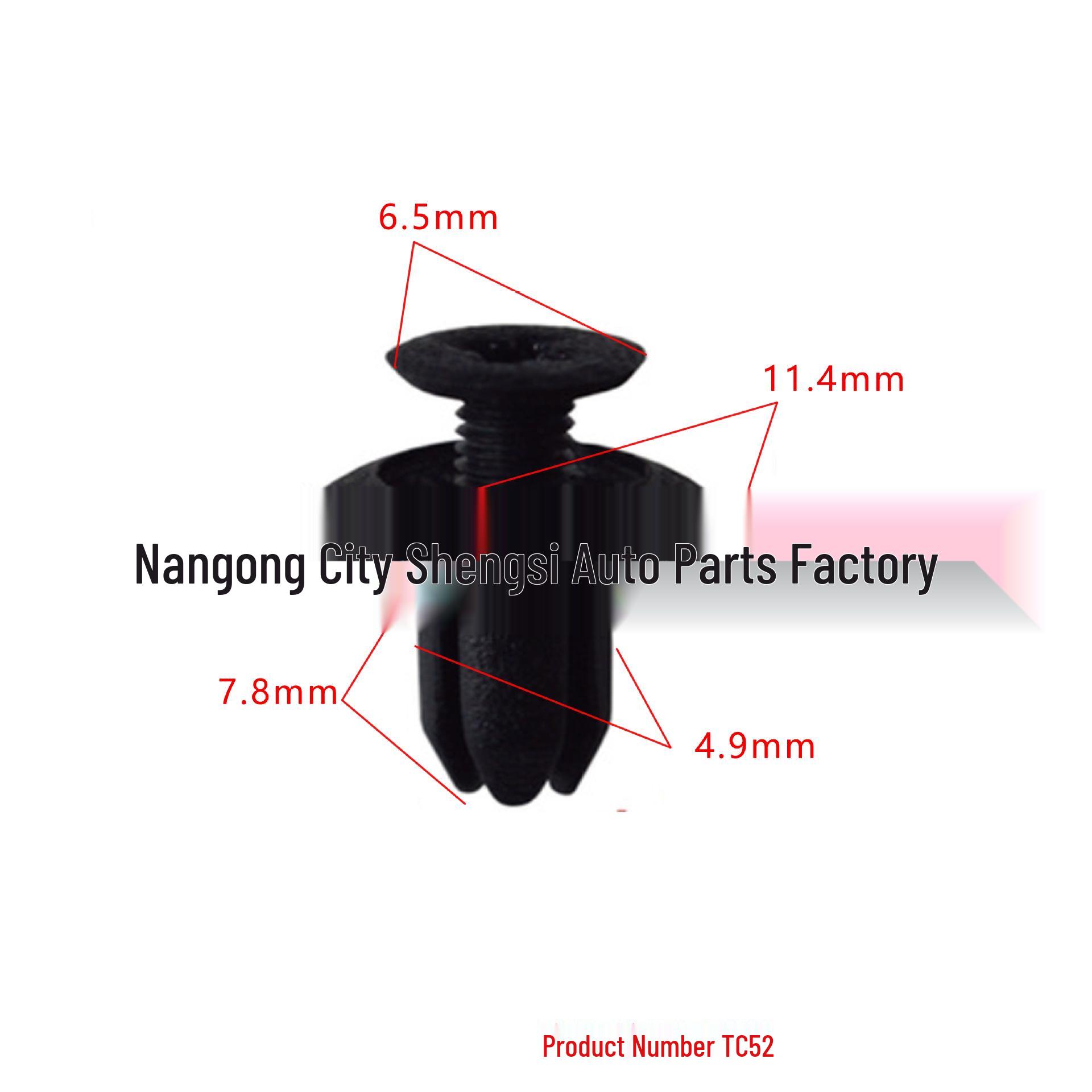 

Car Bumper Fender Mudguard Clip - Trunk Installation Accessory 10000 Pieces