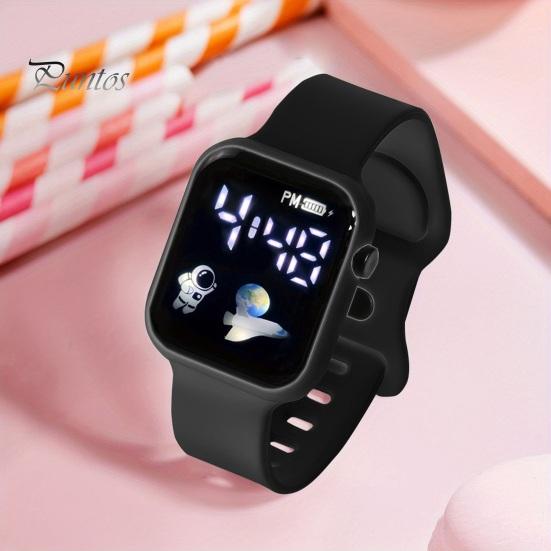 Reliable Electronic Watch LED Digital Stylish Square Shockproof Sporty Clear Reading Design Student Sport Personality Accurate