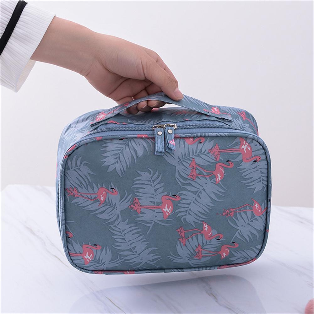 Travel Cosmetic Storage Bag Handbag Oxford Cloth Large Capacity Portable Makeup Bag