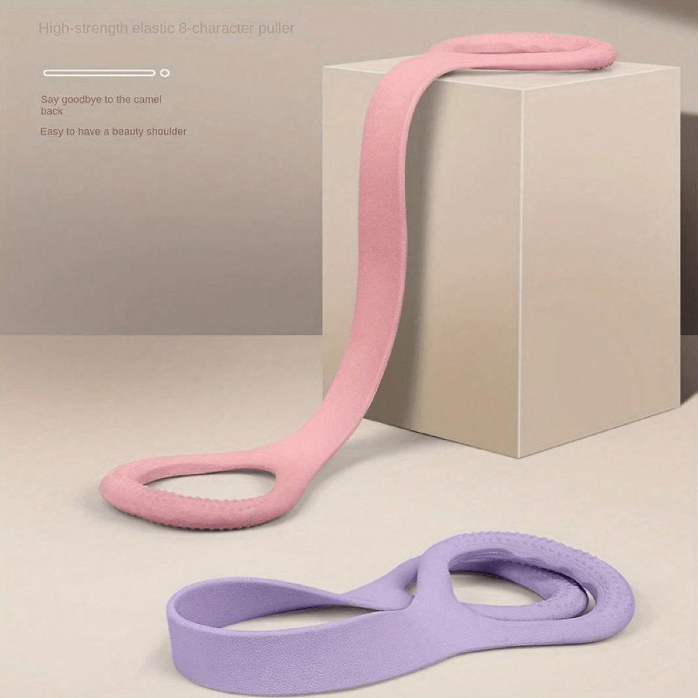 Elastic Resistance Bands For Yoga – Non-Slip Silicone Stretch Straps For Pilates, Physical Therapy & Home Gym