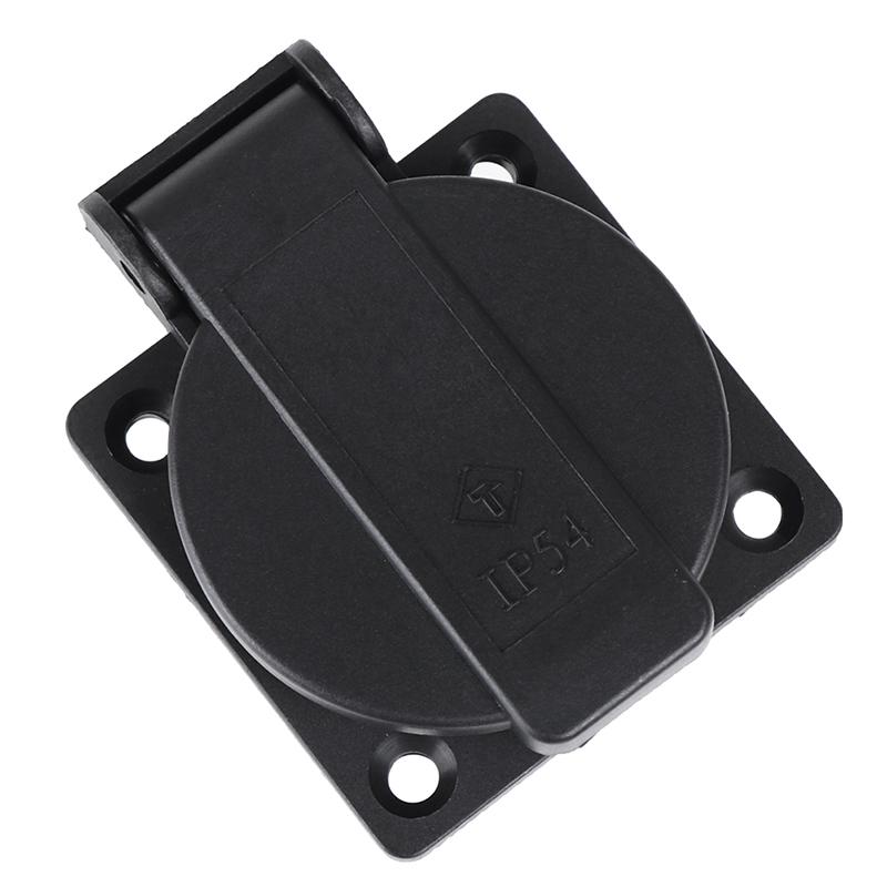 Waterproof Ac 250V German Standard Power Outlet Single Plug Wall Socket