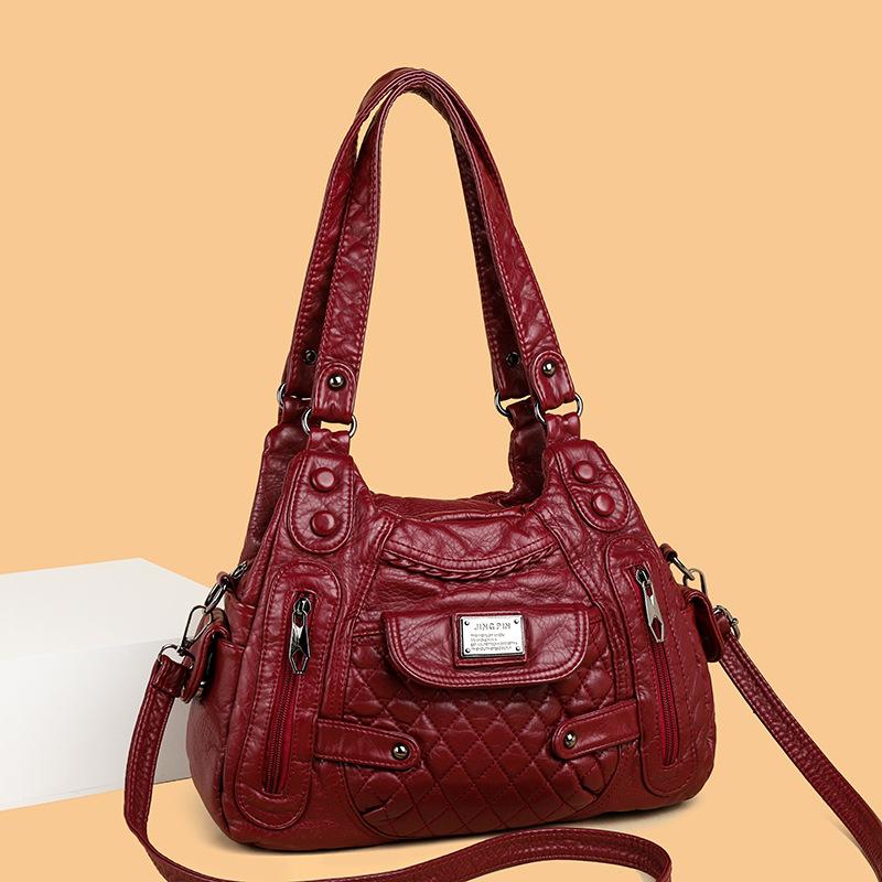 Damevesker Damevesker Trend store skuldervesker Bærbare messenger-vesker Damemote