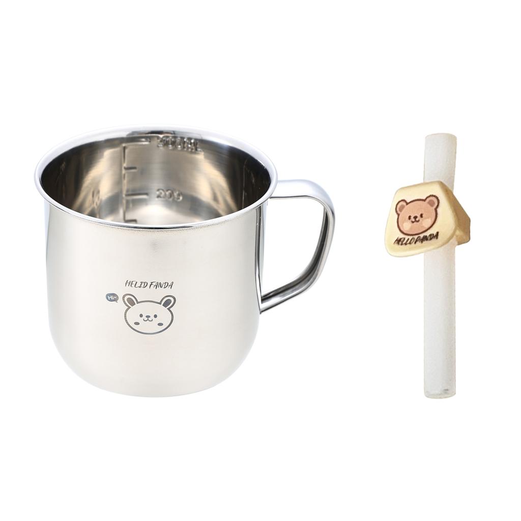 300ml 304 Stainless Steel Drinking Cup For Kids Students 300ML Tumbler Durable Anti Drop Mug Portable Milk Coffee Cup Drinkware