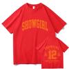 The Life of A Showgirl Tshirts Album Tees TS Gift for Fan Clothing Summer Fashion Men Women Top High Quality T-shirt