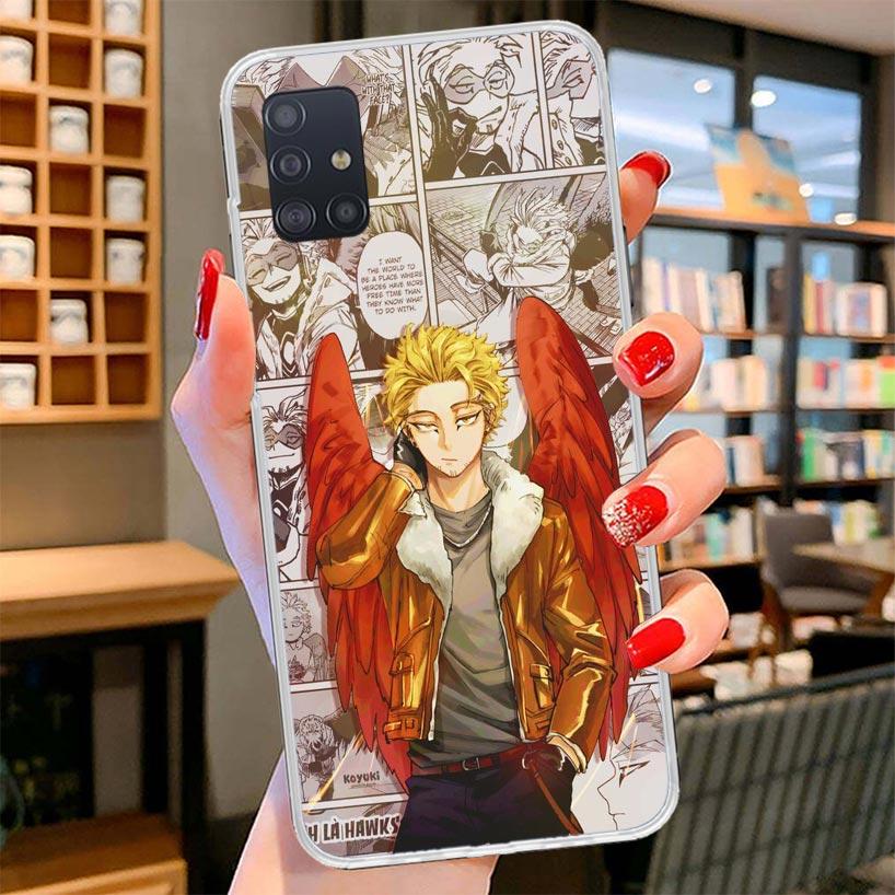 My Hero Deku Cover Phone Case For Samsung Galaxy A12 A22 A32 A52 A72 A02S Phone Case Note 20 Ultra 10 S10 Plus A51 A71 A50S A20S
