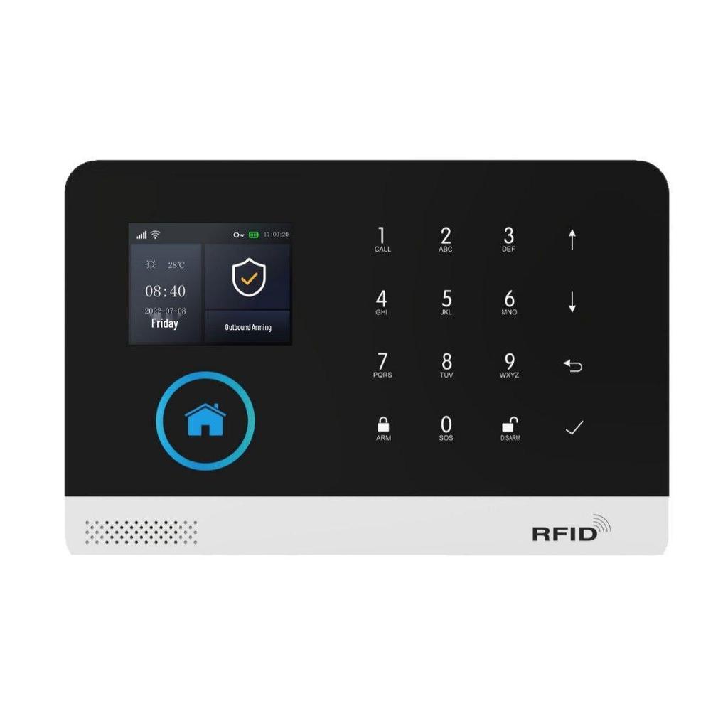 TUYA Solar Wireless Outdoor Siren: WiFi Remote Monitoring Anti-theft Alarm with App Control