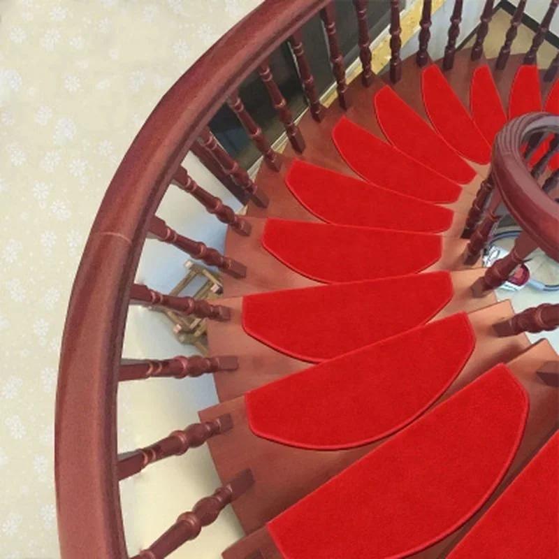 Anti Slip Self-adhesive Carpet for Stairs Step Pad for Household Stairs Protective Cover Pad 65CM * 24cm