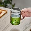 Luchangming Heat-Resistant Glass Tea Cup with Infuser