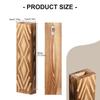 Multipurpose Wall Mounted Wooden Vases Geometric Shelf Flower Container Planter Home Gardening Solution X3UC