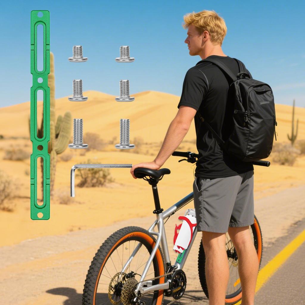 Bottle Cage Adapter Cycling Flask Mount Bracket Adjustable Flask Cage Bracket For Motorcycle Road Cycling Urban Riding Scooter