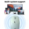 Professional Wireless Mouse Rechargeable Compact Receiver