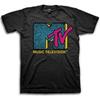 MTV Mens Shirt with Fingerprint - #TBT Mens 1980's Clothing - I Want My T-Shirt