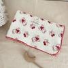 Baby Blanket Floral Soft Cotton Muslin Newborn Swaddle Wrap Receiving Blanket Quick Dry Bath Towel Baby Stroller Cover
