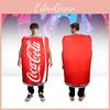 Unique Cocacola Cosplay Costume For Halloween Fun Ideal For Stage Performances And Parties