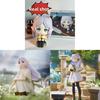 Frieren Beyond Journeys End Q Version Head Model Pvc Figurine Desktop Decoration For Fans
