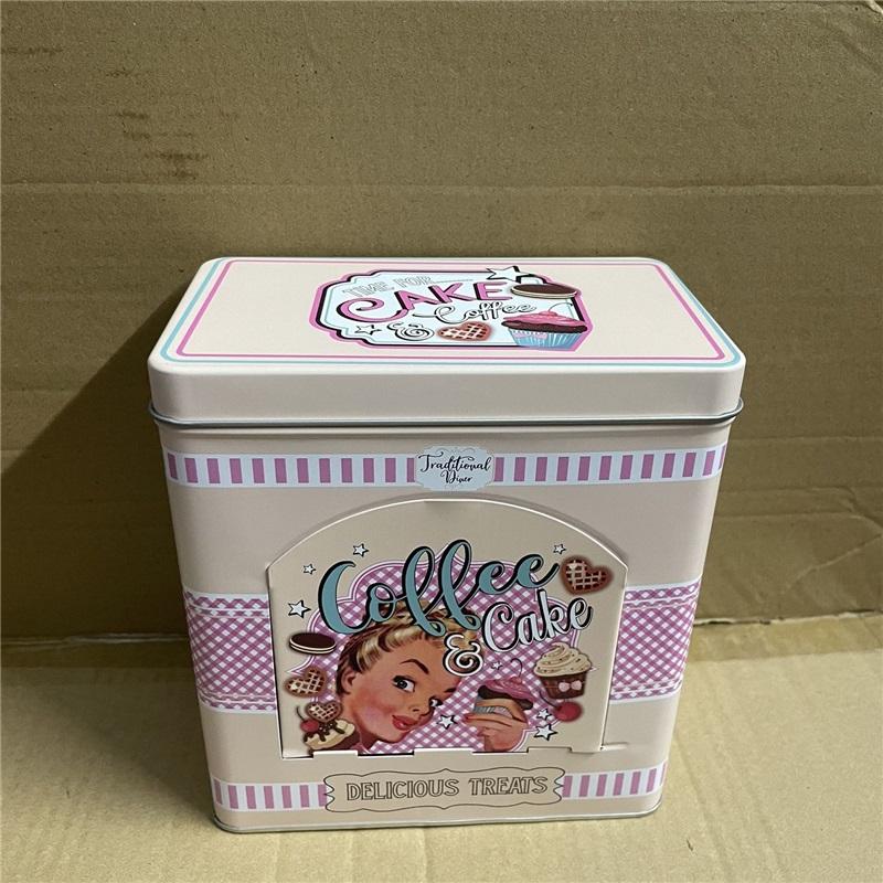 American Creative Coffee Box Candy Cookies Coffee Strip Storage Box Office Desk Decoration Home Storage Box