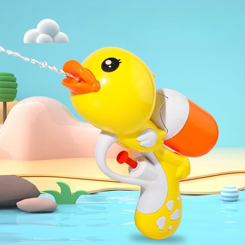1/3Pcs Cute Duck Water Gun Toy Cartoon Water Blaster Summer Outdoor Beach Pool Party Water Fight Games For Adults And Groups
