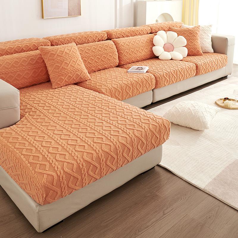 Lazy Sofa Cover Sofa Cover All-inclusive Sofa Cushion Four Seasons Sofa Cover Cloth Towel Plush Thickening