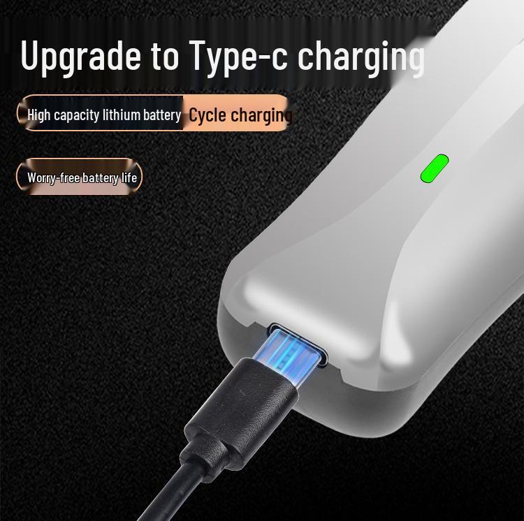 Rechargeable Multifunction Electric Hair Trimmer with Digital Display