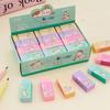 50pcs Cute Erasers Wholesale Fun Desk Pets Pencil Erasers for School Supplies Prize Office Supplies Gifts Party