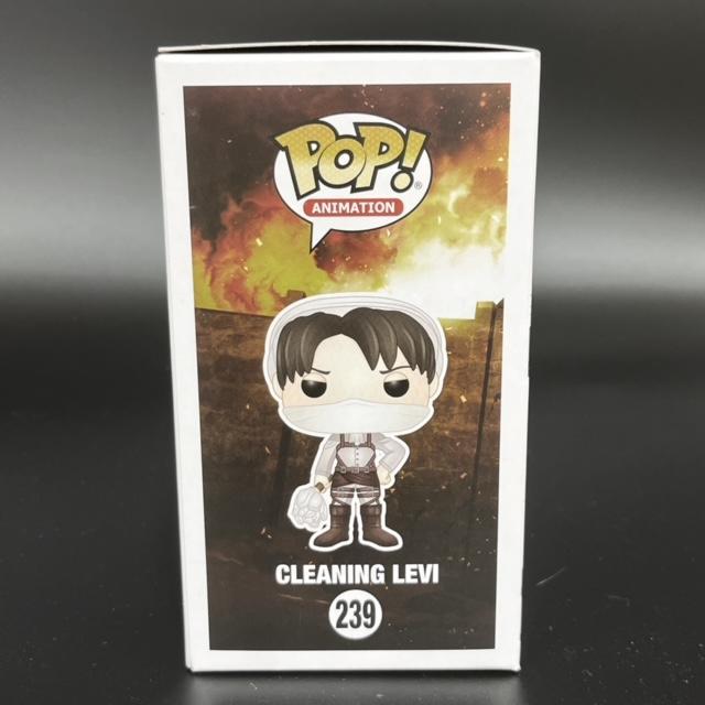 [USED] Funko POP! Attack on Titan Cleaning Levi Funko Pop Anime Manga