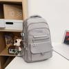 Korean Version of High School Students  Junior High School Students  Large Capacity Contrast Color Backpacks  Backpacking Men