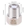1/2''One Way Non-return Check for Valve Copper Threaded Check for Valve for Prevent Backflow of Toilet Water Corrosion R