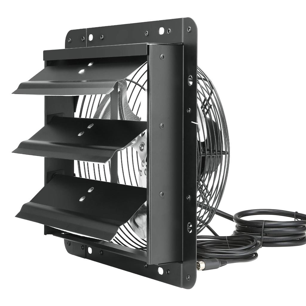 Shutter Exhaust Fan Shop Exhaust Fan 254mm Remote Control Wall-mount EC