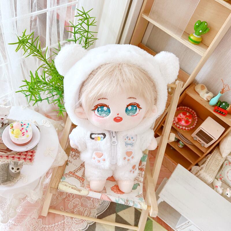Star Doll Humanoid Doll Plush Toy, Kexin Internet Celebrity Cute Cotton Doll Naked Baby 20Cm No Attributes