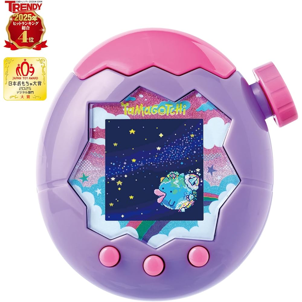 BANDAI] Tamagotchi Paradise - Purple Sky [Japan Toy Award 2025 Digital Category Grand Prize] Ages...
