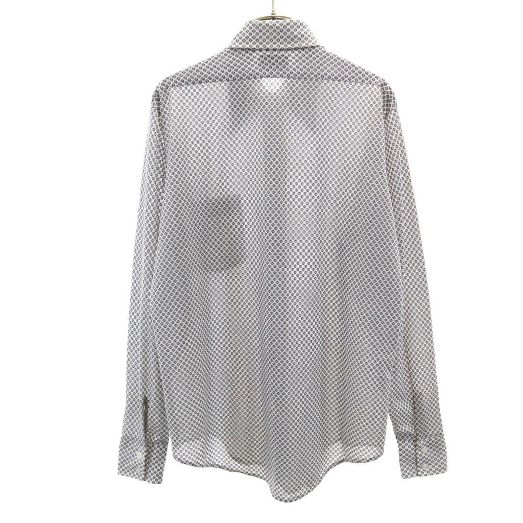 VAN HEUSEN 70s Vintage Overall Handle Long Sleeve Shirt 15 1/2-34 White Men's Used