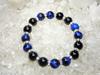 Increase Your Luck with This Lucky Bracelet Large Size Featuring Blue Tiger Eye and a Natural Stone Power Stone Size Promotes Financial and Career
