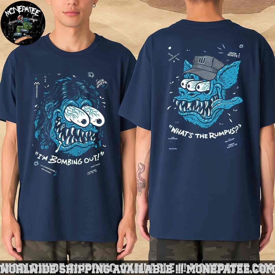 RARE!! Jack White Event Tee In Vancouver On May 22-23 2026 Merch Unisex T-shirt XXXL