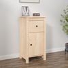 VidaXL Buffet Sideboard Storage Cabinet Home Organizer Living Room Furniture Interior 40x35x80 Cm Solid Wood 813754